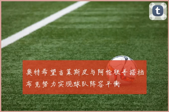 奥特希望吉莱斯皮与阿伦联手搭档布克努力实现球队阵容平衡